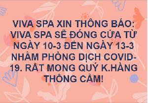 Thông Báo Phòng Dịch Covid-19