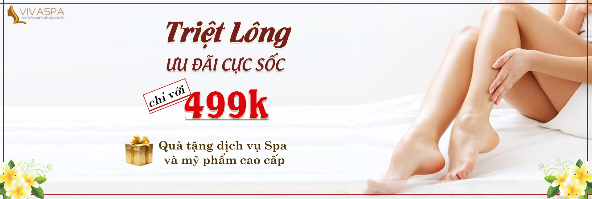 Chào hè triệt lông với quà tặng